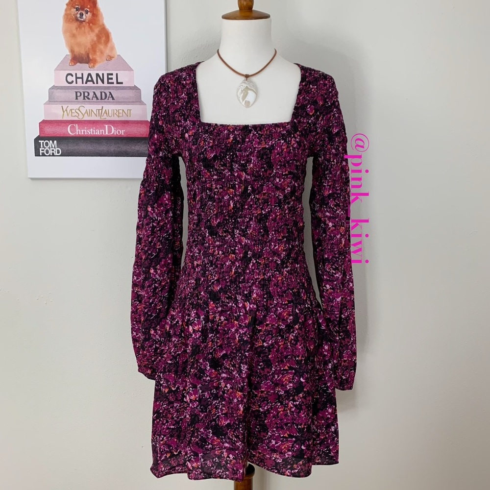 ⬇️REDUCED❗️Parker Tiara Long Sleeve Floral Dress - Picture 1 of 16
